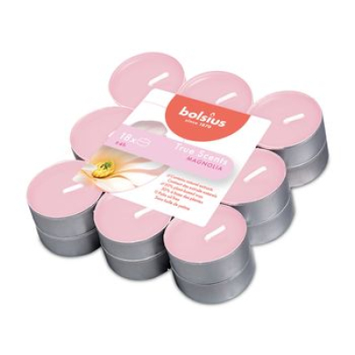 Изображение товара Свечи чайные Bolsius True Scents магнолия 18 шт 4 часа горения