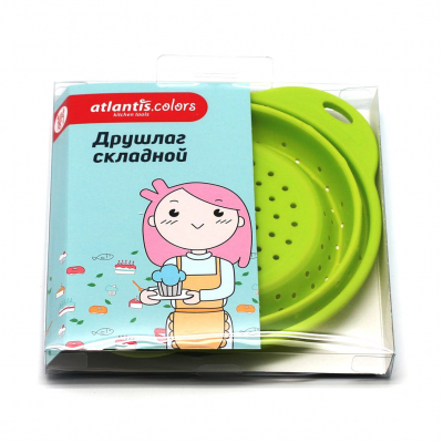 Изображение товара Дуршлаг складной Atlantis 19 см SC-SB-014A-G