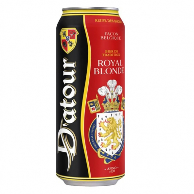 Изображение товара Пиво светлое фильтрованное "D'Atour" Royal Blonde, банка 6,2% 0.5 л