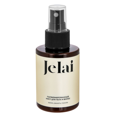 Изображение товара Мист для тела и волос Jelai Амбра, ваниль, пачули 100 мл