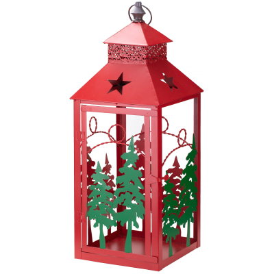 Изображение товара Подсвечник Glasar фонарь 25х25х67 см железо стекло стильный дизайн