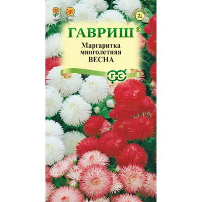 Изображение товара Семена Гавриш Маргаритка Весна смесьx 0,02 г DH