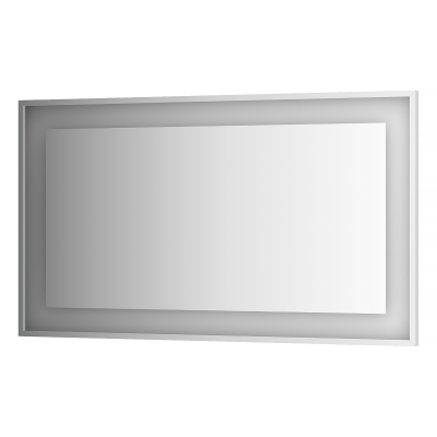 Изображение товара Зеркало Evoform в багетной раме со встроенным LED-светильником 31,5 W 130x75 см