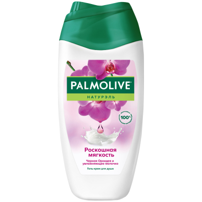 Изображение товара Гель крем для душа Palmolive Натурэль Роскошная мягкость Черная Орхидея 250 мл Изображение товара Гель крем для душа Palmolive Натурэль Роскошная мягкость Черная Орхидея 250 мл