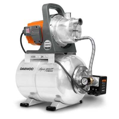 Изображение товара Насосная станция DAEWOO DAS 4500/24 INOX для воды 24 л 1300 Вт