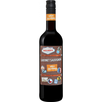 Изображение товара Вино красное сухое Santa Monica Cabernet Sauvignon 0.75л