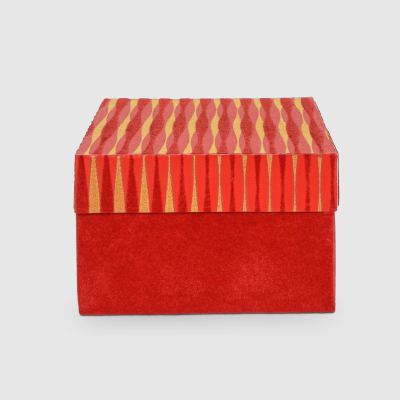 Изображение товара Квадратная подарочная коробка Mercury Tableware средняя красная Изображение товара Квадратная подарочная коробка Mercury Tableware средняя красная