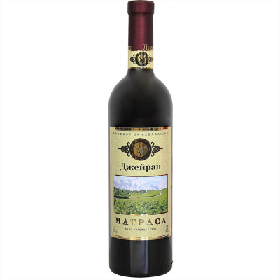 Изображение товара Вино красное сухое "Джейран" Матраса 0,75 л
