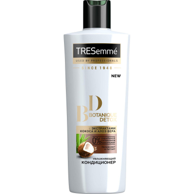 Изображение товара Кондиционер TRESemme Botanique Detox Увлажняющий для повреждённых волос 400 мл Изображение товара Кондиционер TRESemme Botanique Detox Увлажняющий для повреждённых волос 400 мл