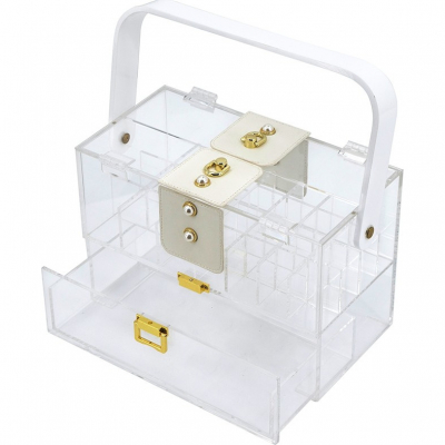 Изображение товара Стильная акриловая шкатулка Glasar 24x12x16см для хранения украшений и мелочей Изображение товара Стильная акриловая шкатулка Glasar 24x12x16см для хранения украшений и мелочей