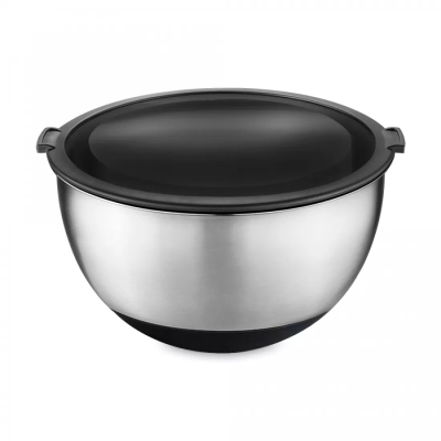 Изображение товара Миска с крышкой Gefu Муово d=24 см 4,5 л из нержавеющей стали