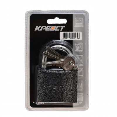 Изображение товара Замок навесной КРЕОСТ 63 мм