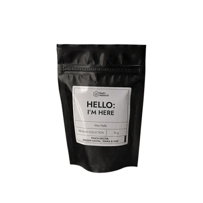 Изображение товара Аромавоск Dad's material Peach Nectar, Golden Santal & Tonka 70 г натуральный аромат