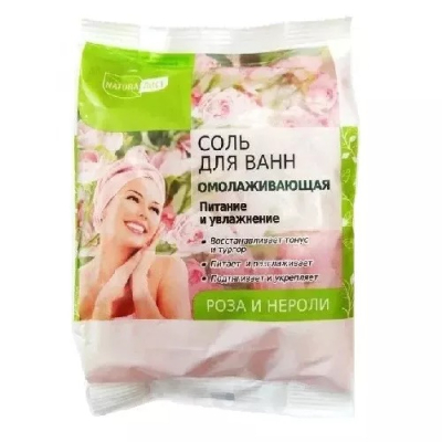 Изображение товара Натуралист Омолаживающая соль для ванн 800 г натуральное средство для расслабления и омоложения