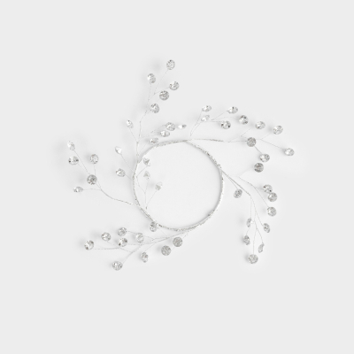 Изображение товара Декоративный венок Anna Lafarg для чайной свечи кристаллы 20/10 см