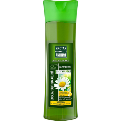 Изображение товара Шампунь Чистая линия Восстанавливающий Ромашка 400 мл