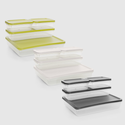 Изображение товара Набор контейнеров Mugiss Alpha с крышками 4 шт, герметичные, для хранения продуктов