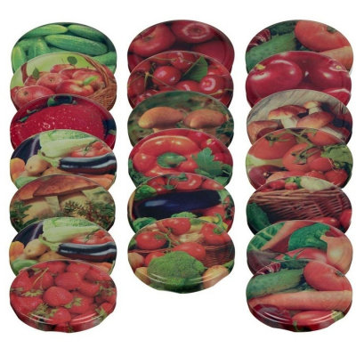 Изображение товара Крышка Azimut ТО-82 мм уралско фотопечать 20 шт металлическая