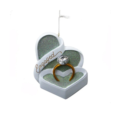 Изображение товара Игрушка елочная кольцо Kurt S. Adler 10см подвесная смола