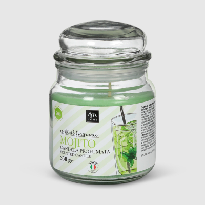 Изображение товара Ароматическая свеча в стекле Mercury Deco mojito 10х14 см Изображение товара Ароматическая свеча в стекле Mercury Deco mojito 10х14 см