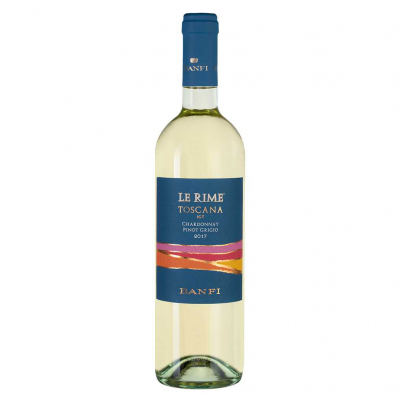 Изображение товара Белое полусухое вино Banfi Le Rime Toscana IGT 0.75 л Италия Изображение товара Белое полусухое вино Banfi Le Rime Toscana IGT 0.75 л Италия