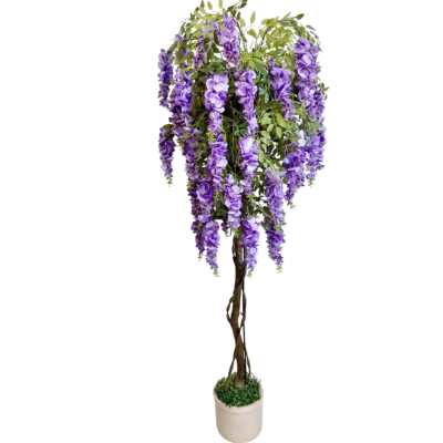 Изображение товара Глициния Конэко-О цветущая искусственная лавандовая