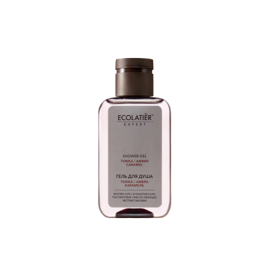 Изображение товара Гель для душа Ecolatier Expert с ароматами тонка, амбра и карамель, 100 мл Изображение товара Гель для душа Ecolatier Expert с ароматами тонка, амбра и карамель, 100 мл