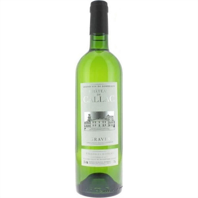Изображение товара Вино белое сухое "Chateau de Callac" Blanc, Graves AOC, 0,75 л Изображение товара Вино белое сухое "Chateau de Callac" Blanc, Graves AOC, 0,75 л