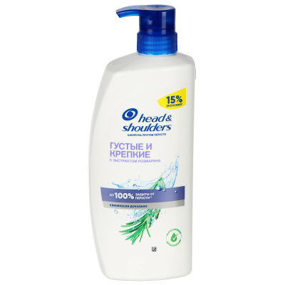 Изображение товара Шампунь для волос Head & Shoulders густые и крепкие 800 мл