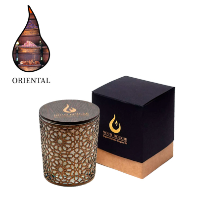 Изображение товара Аромасвеча Nour Bougie Stockholm Oriental 450 г - натуральная вручную изготовленная свеча