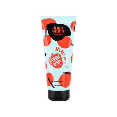 Изображение товара Молочко для тела Juicy Stars земляника 200 мл - увлажнение и уход за кожей