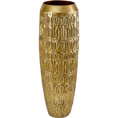 Изображение товара Напольная ваза Glasar из металла африканский стиль 95 см декоративный элемент
