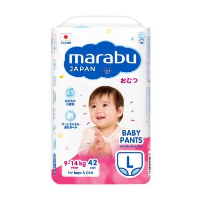 Изображение товара Трусики-подгузники Marabu Марабу L 9-14 кг 42 шт