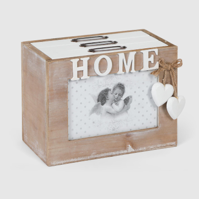 Изображение товара Деревянный альбом Decor pap для фотографий 20х12х15 см стильный и надежный