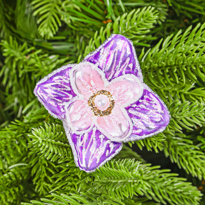 Изображение товара Набор ёлочных игрушек Snow and Stars Дюймовочка 6 шт в подарочной упаковке