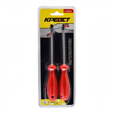 Изображение товара Набор отверток КРЕОСТ с магнитным наконечником, 2 шт