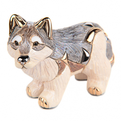 Изображение товара Статуэтка Волк De Rosa F136 из керамики ручной работы для подарка и декора Изображение товара Статуэтка Волк De Rosa F136 из керамики ручной работы для подарка и декора