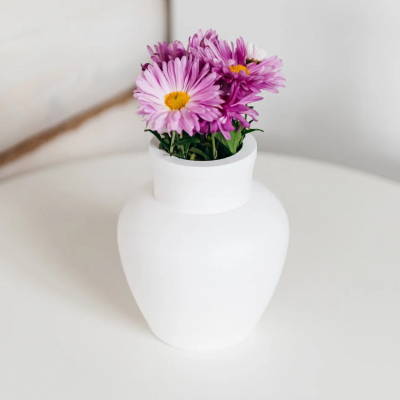 Изображение товара Ваза для сухоцветов Евролит Амфора 16 см