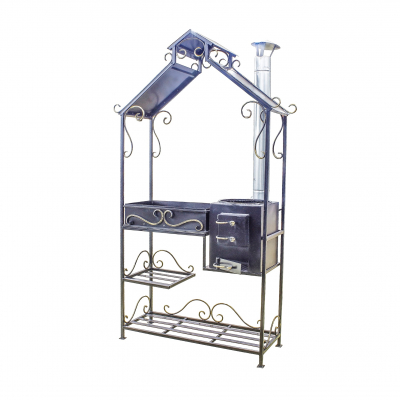 Изображение товара Мангал Аск-38 "Имение плюс" 105х40х185 см (14053)