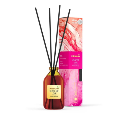 Изображение товара Аромадиффузор Medori show me love 50 мл - натуральный парфюмерный диффузор для дома и офиса Изображение товара Аромадиффузор Medori show me love 50 мл - натуральный парфюмерный диффузор для дома и офиса