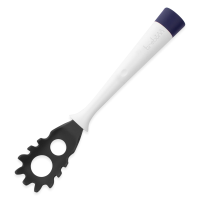 Изображение товара Ложка для спагетти Trebonn 1523107 с каплесборником белая желтая