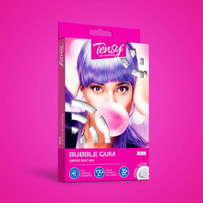 Изображение товара Ароматизатор под сиденье Tensy Бабл Гам TDD-01 гелевый 185 г Изображение товара Ароматизатор под сиденье Tensy Бабл Гам TDD-01 гелевый 185 г