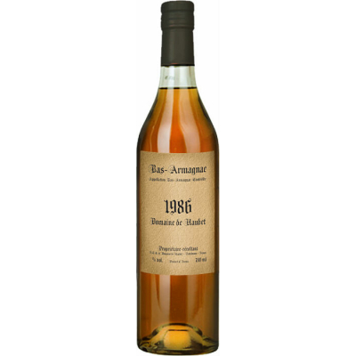 Изображение товара Арманьяк Domaine de Haubet Bas-Armagnac AOC 1986 2,5 л