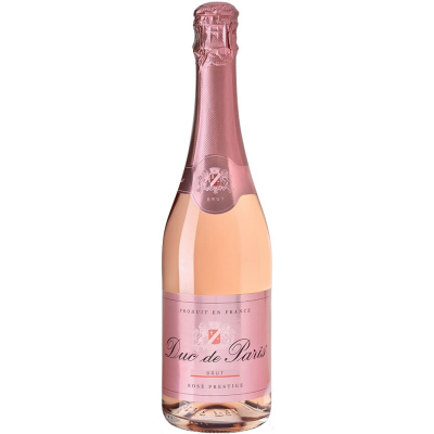 Изображение товара Игристое розовое сухое вино Duc de Paris Rose Brut 0,75 л высокого качества