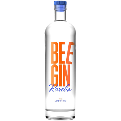 Изображение товара Джин Bee Gin London Dry 0. 5 л - Оригинальный россиянский джин с ароматом можжевельника