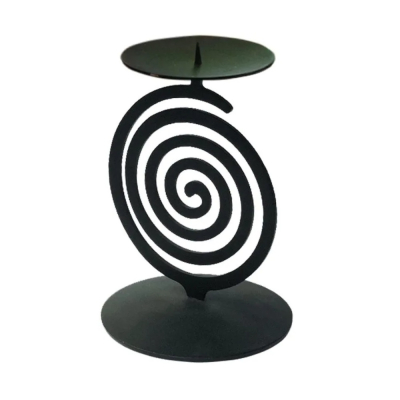 Изображение товара Подсвечник Gala чёрный 10.8х10.5х16.3 см для стильного интерьера