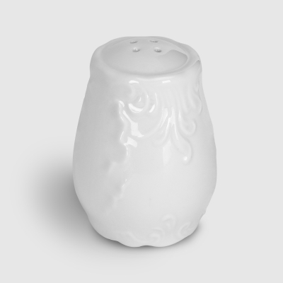 Изображение товара Солонка Cmielow Rococo из фарфора, белая