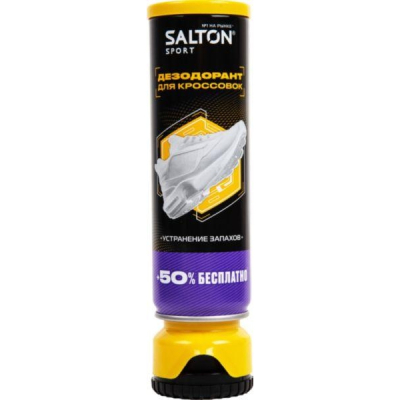 Изображение товара Дезодорант для кроссовок Salton Sport Fresh socks 150 мл Изображение товара Дезодорант для кроссовок Salton Sport Fresh socks 150 мл