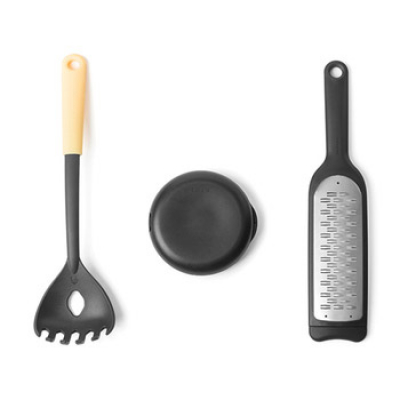 Изображение товара Итальянский набор Brabantia 3 предмета для кухни Антипригарное покрытие Изображение товара Итальянский набор Brabantia 3 предмета для кухни Антипригарное покрытие