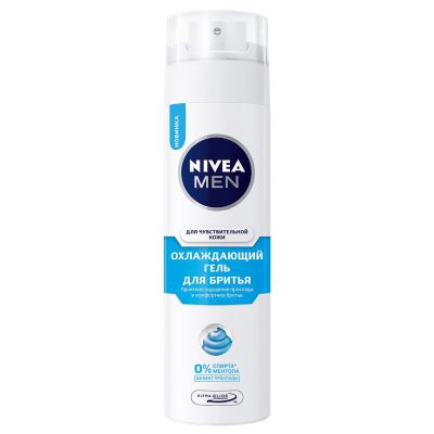 Изображение товара Гель для бритья Nivea Охлаждающий для чувствительной кожи 200 мл